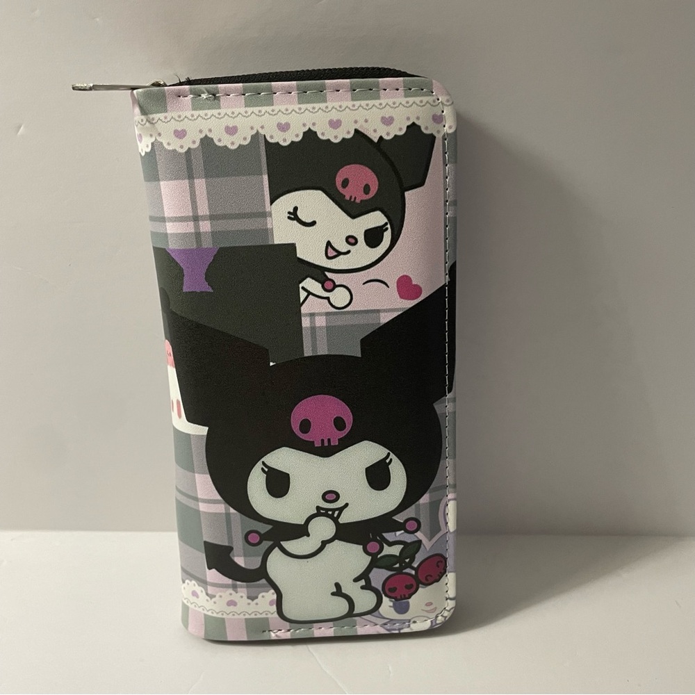 Kuromi Character Long  Wallet NWOT